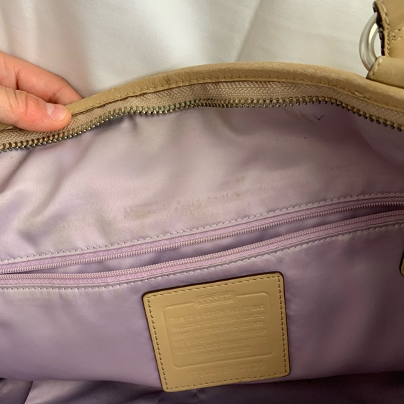 Coach Monogram Tote - Picture 4 of 5